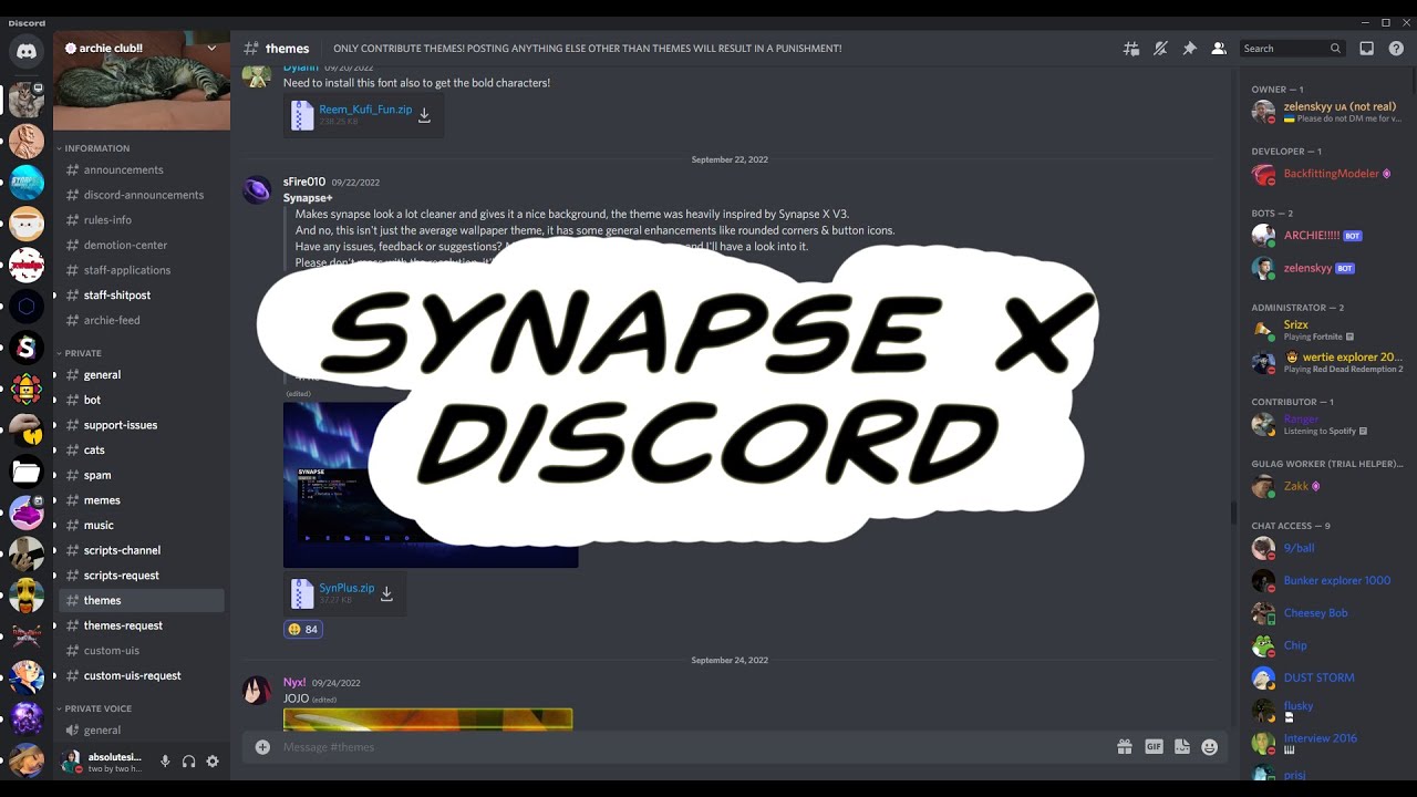 How to join the Synapse X Discord Server (Method 1) 